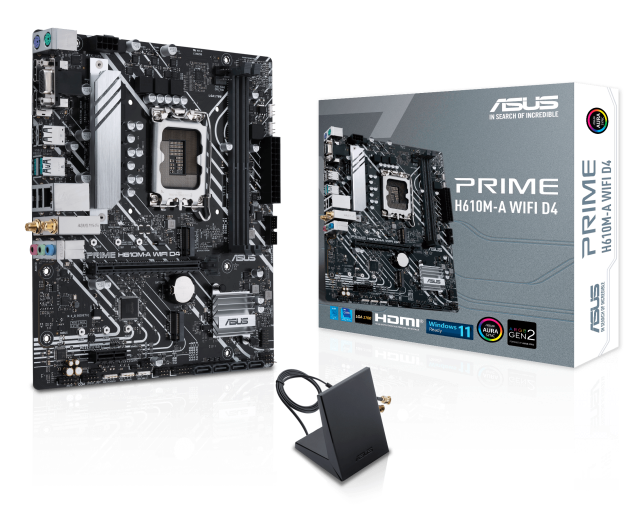 ASUS PRIME H610M-A WIFI D4 Motherboard
